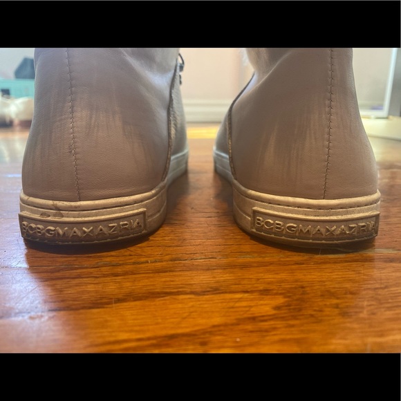 MCBG MaxAzria, rabbit fur boots - Picture 4 of 6